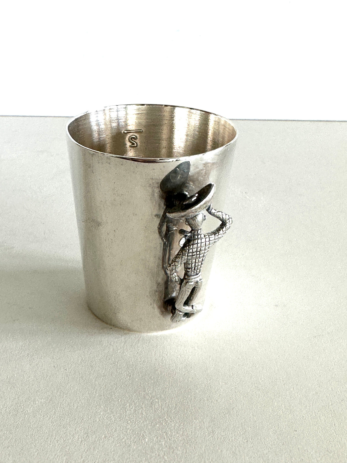 Rare Napier Cowboy Jigger