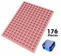 Square Gem Silicone Mold  with 176 Forms at 2.85mL