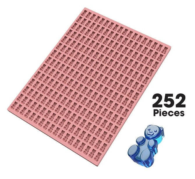Bear Shape Silicone Mold with 252 forms at 1.5mL