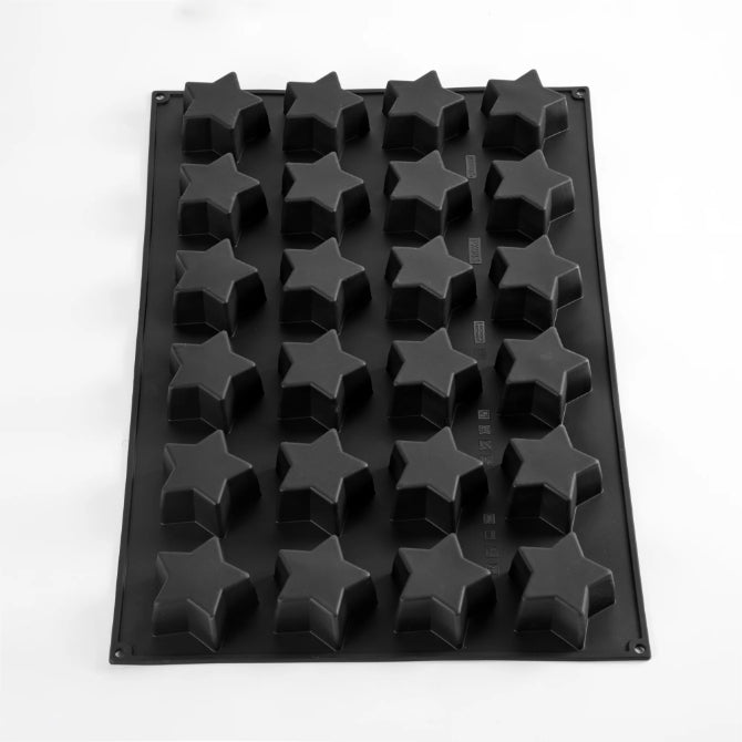 Star Silicone Mold - 24 Forms
