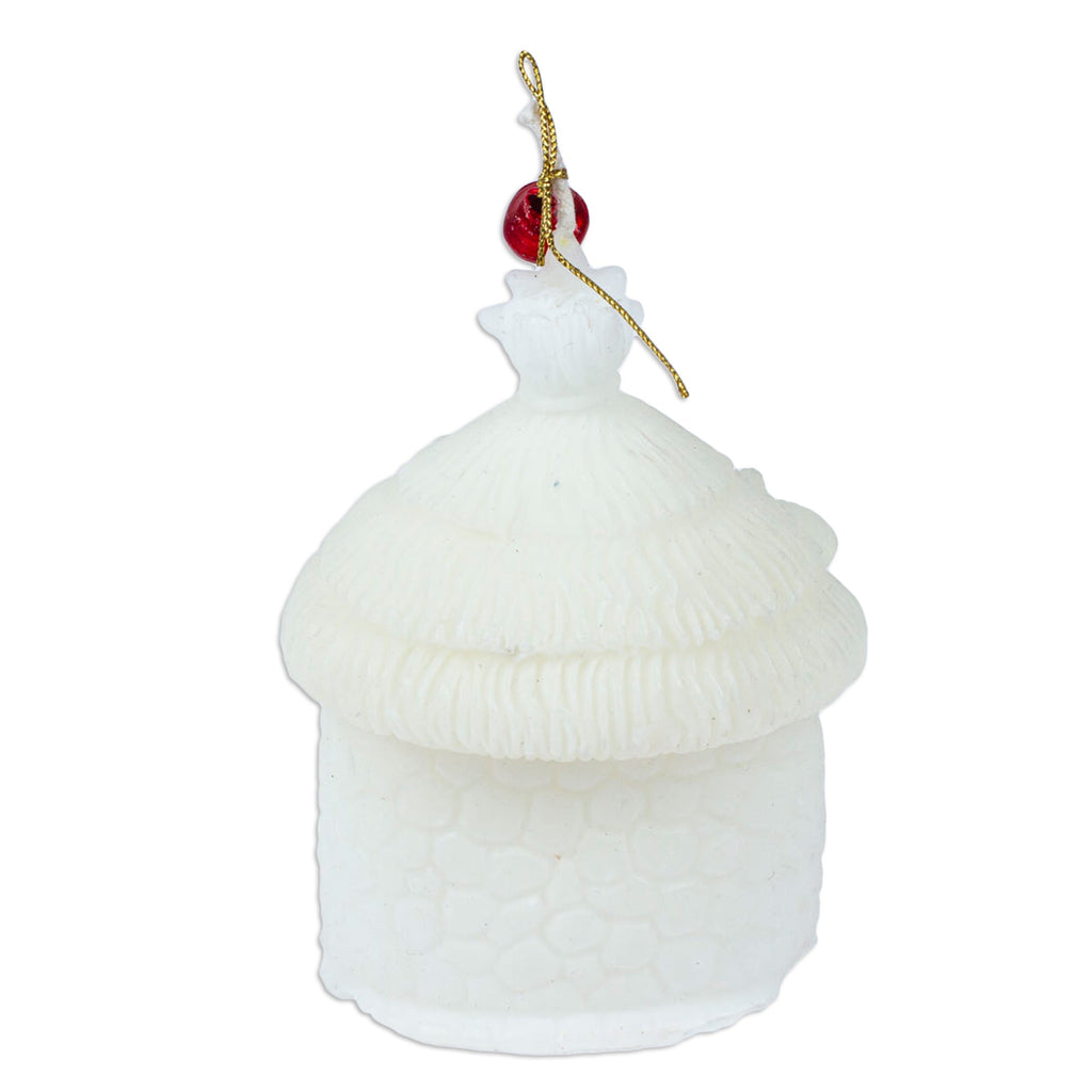 Handcrafted Nativity-Shaped Paraffin Wax Candle from Mexico - Nativity Light