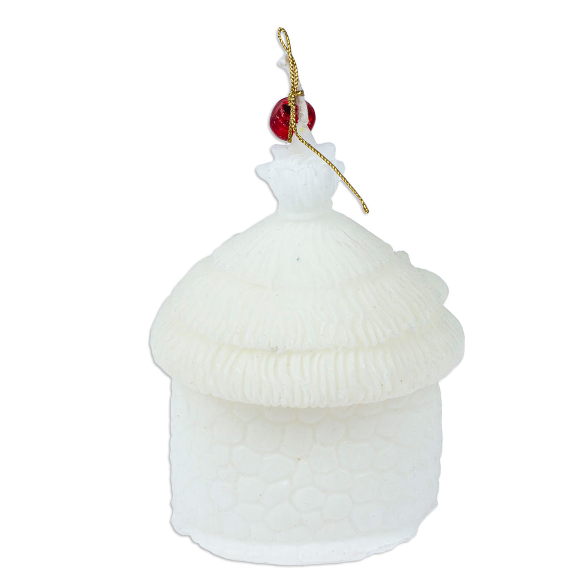 Handcrafted Nativity-Shaped Paraffin Wax Candle from Mexico - Nativity Light